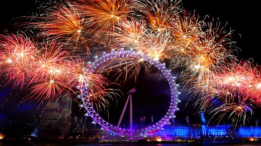 London On New Year's Eve