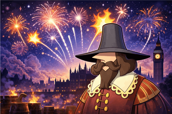 Guy Fawkes gunpowder plot conspirator
