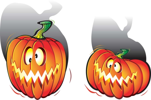 Jack O'lantern pumpkins