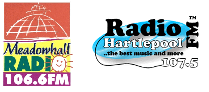 Meadowhall radio and Radio Hartlepool 