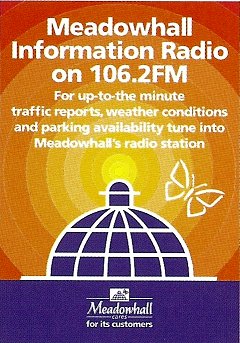 Meadowhall Radio Poster