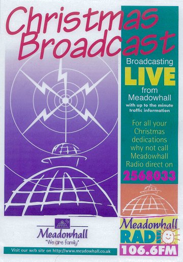 Meadowhall Radio poster