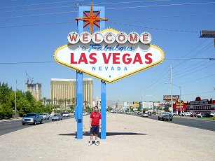 Paul Denton and the Las Vegas sign
