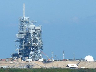 One of Nasa's Space shuttle launch pads