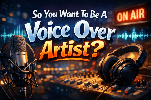 So You Want To Be A Voice Over Artist